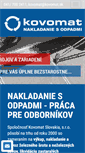 Mobile Screenshot of kovomat.sk