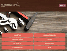Tablet Screenshot of kovomat.cz